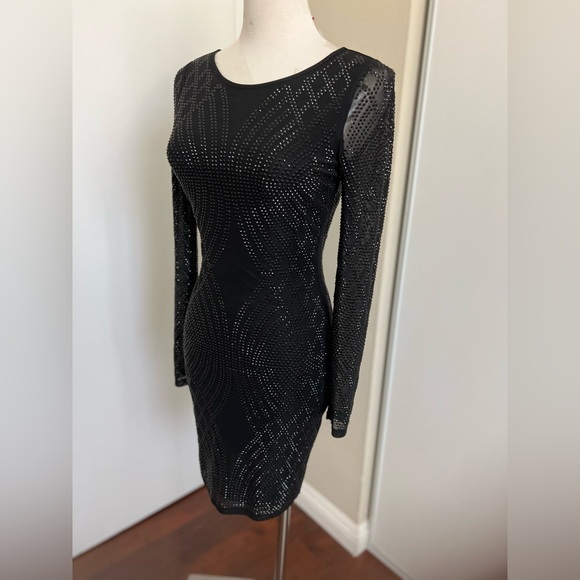 Windsor Dresses & Skirts - Windsor Black mini dress. Size XS/S . With black rhinestone design .